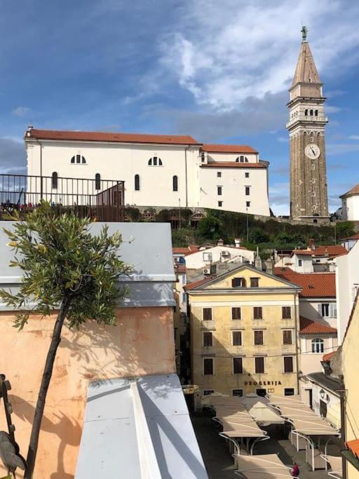 Tartini - Private Roof Terrace - Self Check-In Lejlighed Piran Eksteriør billede